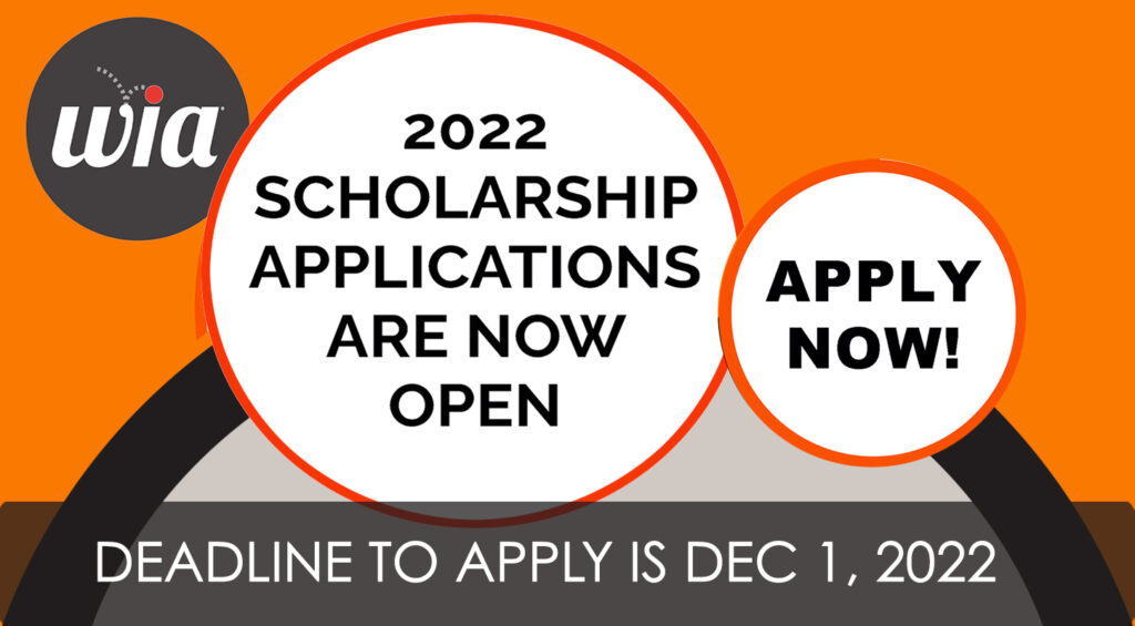 2022-2023 WIA Scholarship Program Applications Are Open